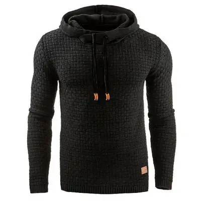 

Sweater Men Autumn Winter Warm Knitted Men's Sweater Casual Hooded Pullover Men Cotton Sweatercoat Pull Homme Plus Size 5XL