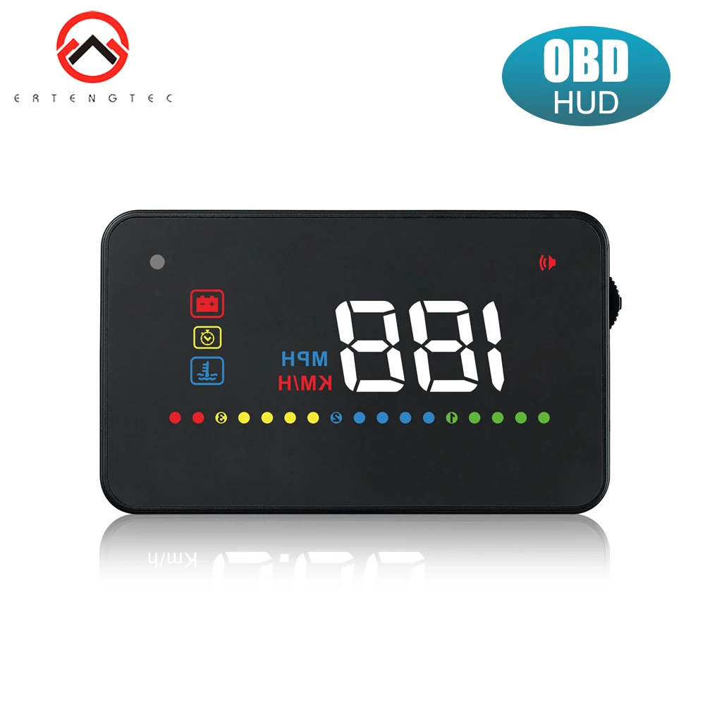 Смарт дисплей HUD obd2 на лобовое стекло GPS спидометр|Проекционный дисплей| |