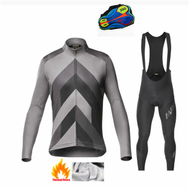 

Outdoor Sportswear, MTB Bike 2021 Winter Hot Wool Men Cycling Suit, Uniform Cycling Kit Bicycle Clothing