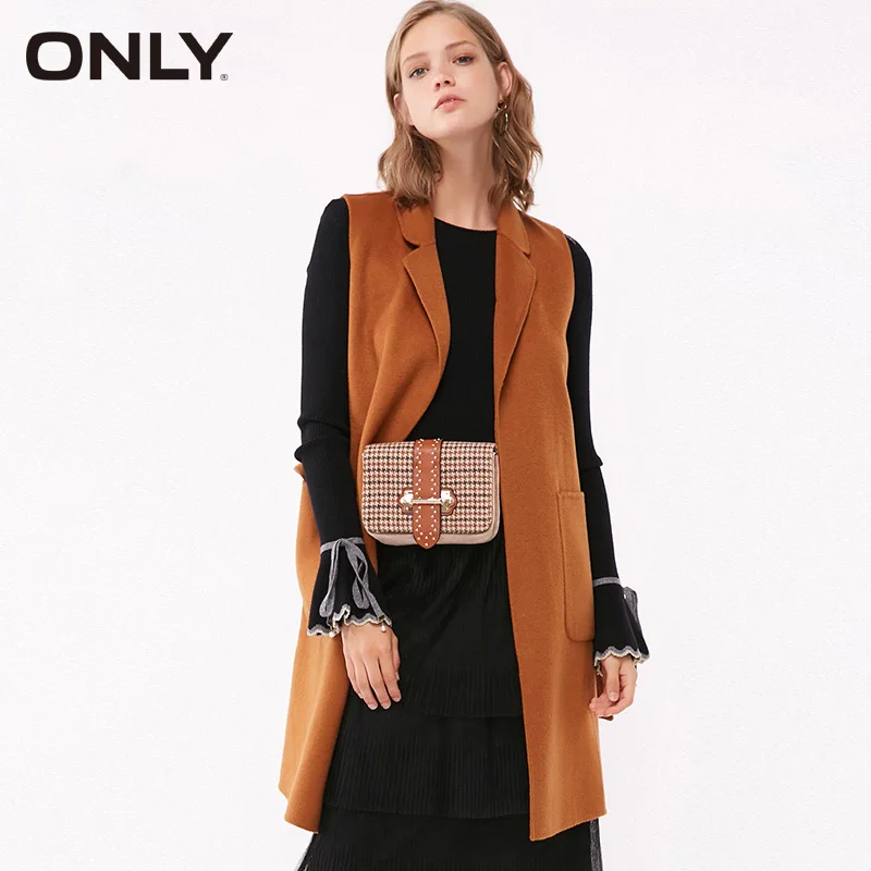 ONLY женский осенний и зимний шерстяной жилет пальто куртка женское | 11834S509 Женская