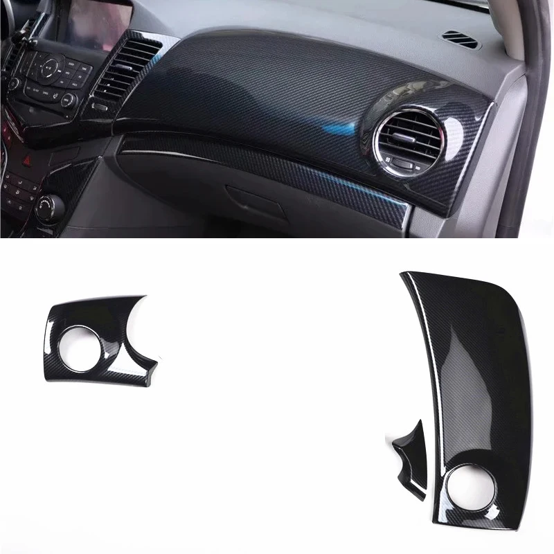 

For Chevrolet Cruze 2009-2015 Left Hand Drive ABS Chrome Car Dashboard Trim Console Panel Molding Cover Accessories Car Styling