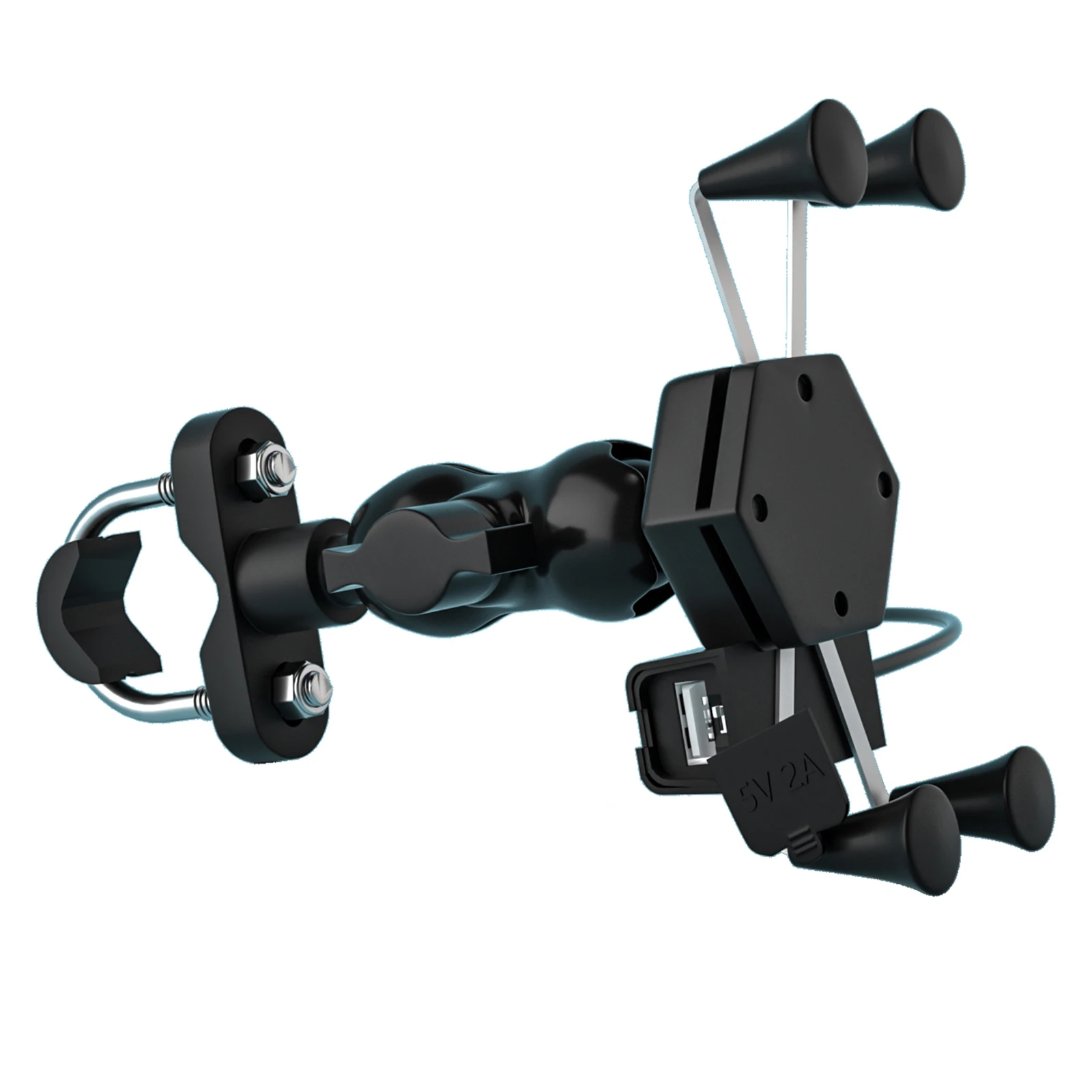 

360 Rotatable Bike Mobile Phone Holder Aluminum Adjustable Bicycle Holder Non-slip MTB Phone Mount Stand Cycling Bracket