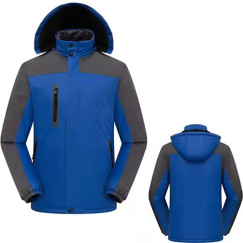 Men 2021 winter new casual warm thick waterproof jacket parkas coat men new autumn windproof outwear hat parkas jacket male