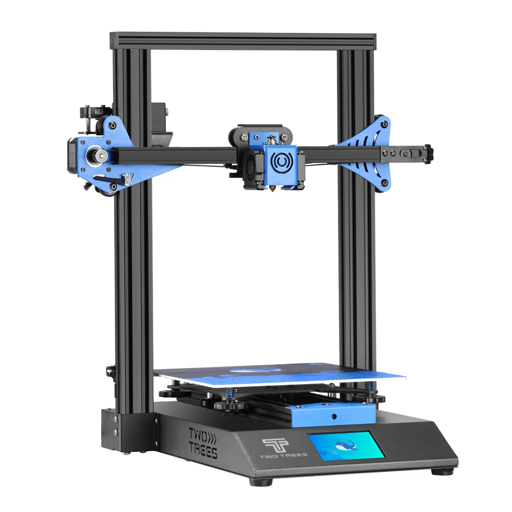 3D принтер Twotrees BLU-3 V2 235*235*280 мм профессиональный сделай сам для печати при сбоях