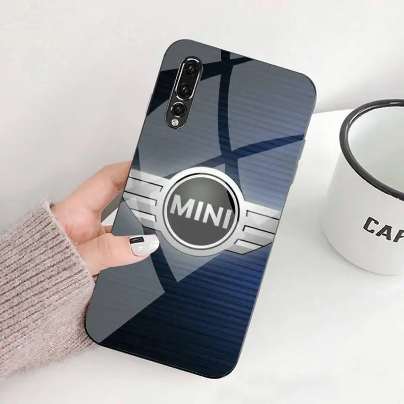 

ZFGHSHYQ Funda Mini Para Coche Phone Case Tempered Glass For Huawei P9 10 Plus 20 Pro Mate9 10 20 20pro Honor7A 8X 9 10 Nova3i 5