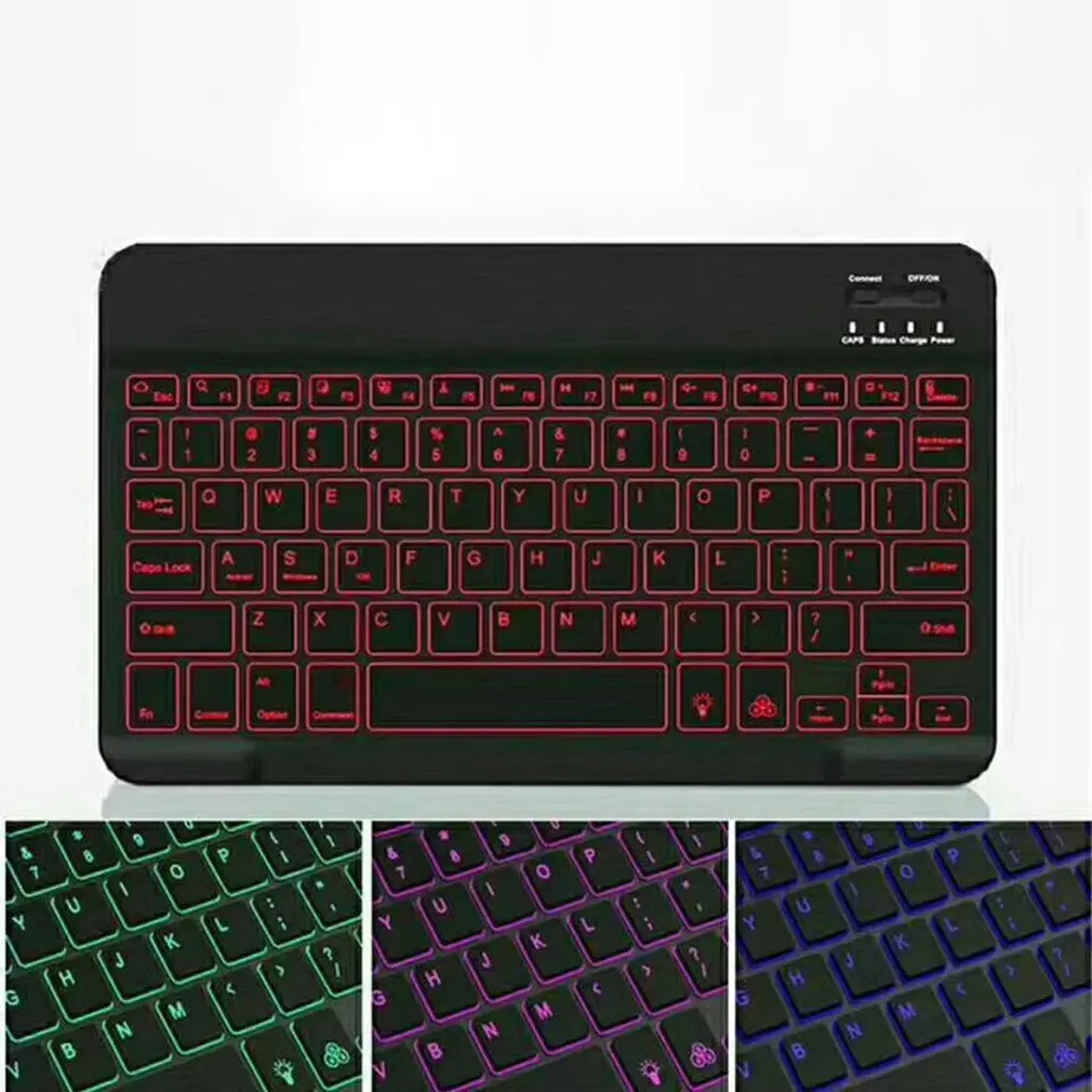 

Wireless Mini Luminous Keyboard With Gap And Character Light Transmission High Efficiency And Energy Saving