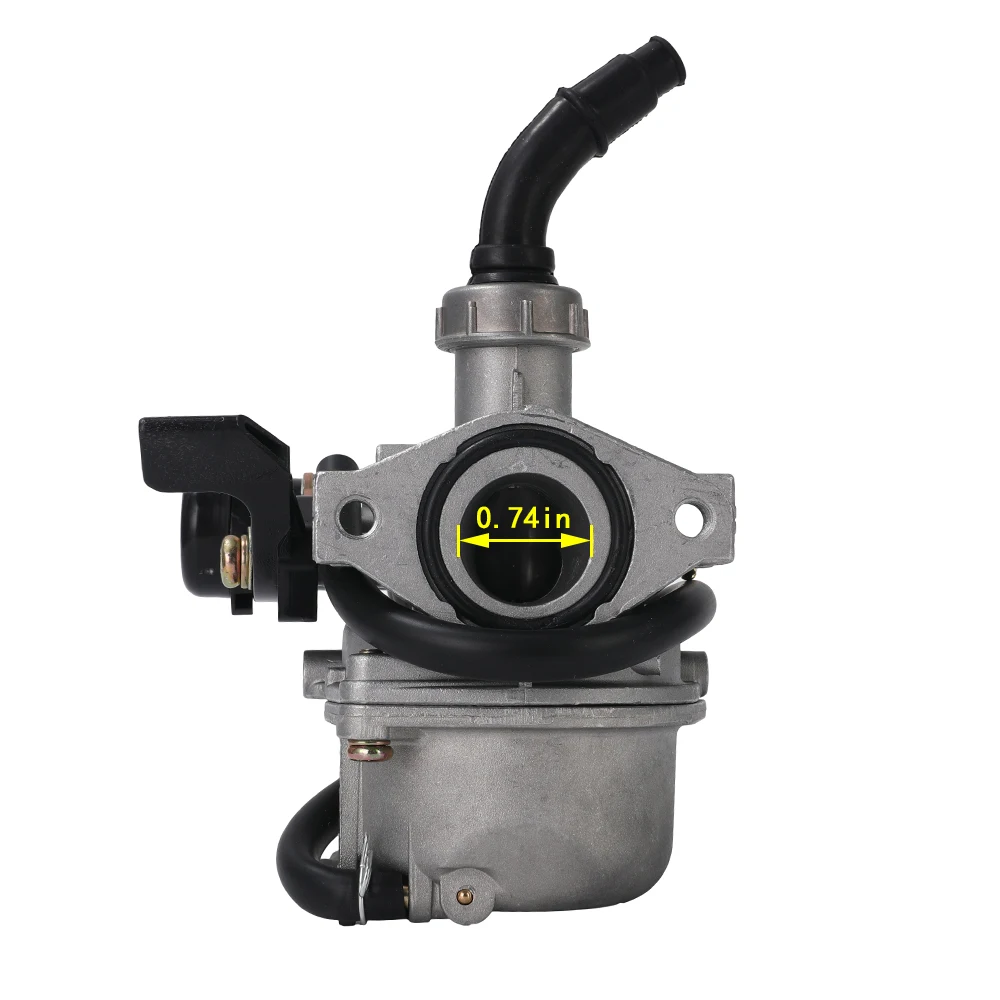 Motorcycle Carburetor Hand Choke PZ19 Carb For 50cc 70cc 90cc 110cc 125cc ATV Quad 4 Wheeler Dirt Bike Motorbike With Air Filter |