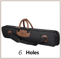 new high capacity 10 holes oxford cloth 12 billiard pool cue case kit billiards accessories blackbluered colors china