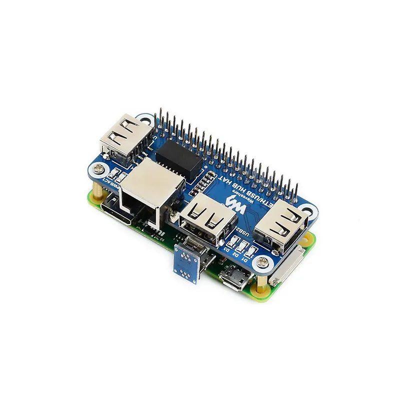 Raspberry PI 4/Zero W USB для оптоволкна вай RJ45 сетевой порт usb хаб