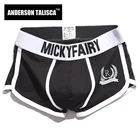 Андерсон Монако, Лима Фирменная Новинка; Нижнее белье из хлопка Для мужчин трусы-боксеры Para Hombre человек пенис Для мужчин s трусы-боксеры Cuecas Masculina, фирменные, мужские M-3XL