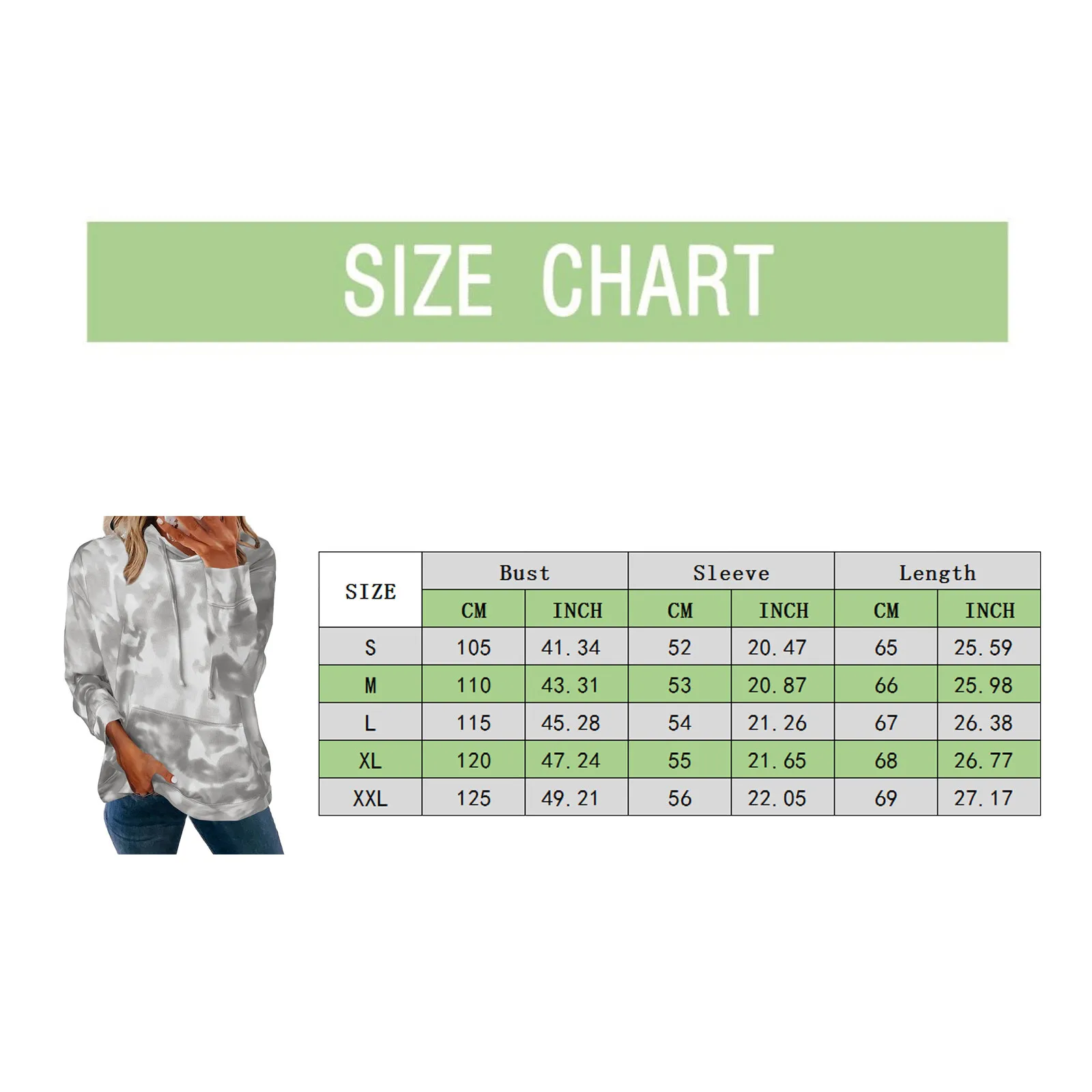 

Women's Hoodies And Sweatshirts Tie Dye Printed Long Sleeve Casual Oversized Pullover Clothes With Pocket Moletom Feminino#25