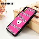 Силиконовый чехол Iretmis для iPhone 7 8 plus X Xs 11 Pro Max XR