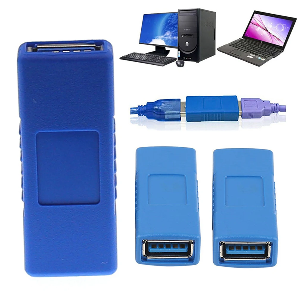 USB 3 0 тип A Женский к гнездовому разъему адаптер USB3.0 AF К муфта F/F пол смены