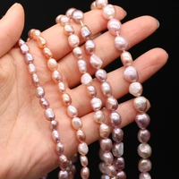 natural freshwater pearl high quality vertical hole loose beads for jewelry making diy bracelet earring necklace accessory