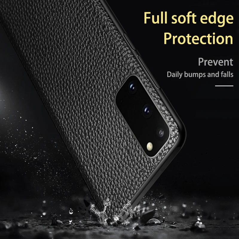 Leather Phone Case For Samsung S20 Ultra S10e s10 s20 Plus Note 20 ultra 8 9 10 plus galaxy A30s A51 A50s A70 A71 | Мобильные