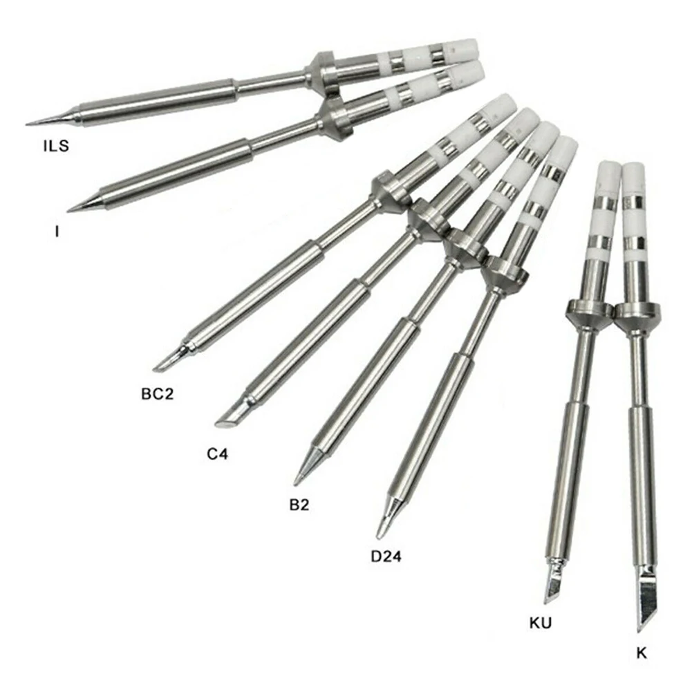 

Silver Solder Tip Metal Workshop Equipment 105mm Soldering Iron For TS100