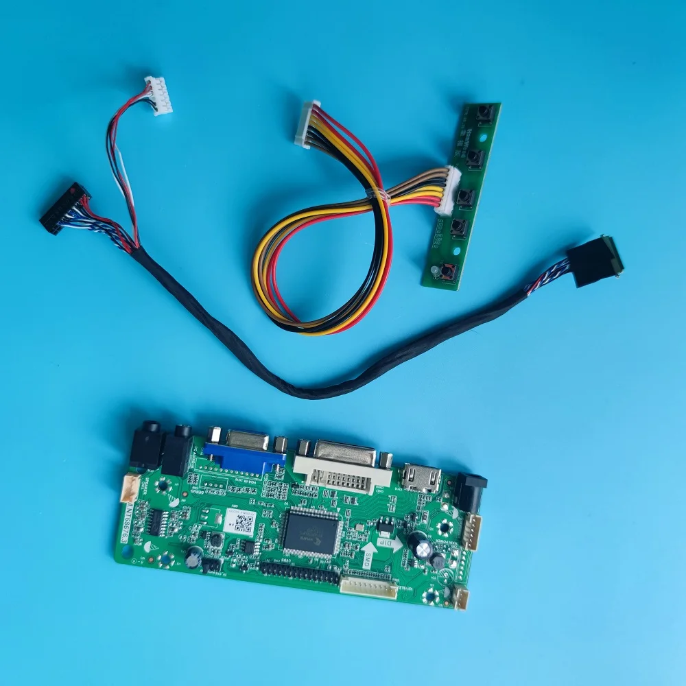 

Kit for B140XW03 V0 AUO Display Controller board 1366X768LCD VGA DVI HDMI-compatible Monitor Panel M.NT68676 40pin 14" LED DIY