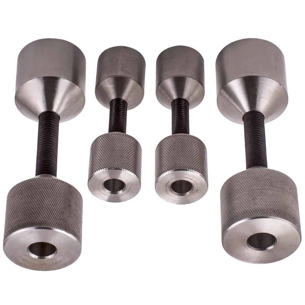 

Set of 4 Flange Pins 2 Hole Flange Pins 2x 1-1/8'' Diameter & 2x 1-5/8'' Diameter Fitter Hole Pins Up to 3'' Thickness Brand New