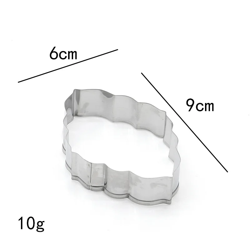 Mijiang Cookie Cutter Slicer Mirror Wish Frame Cake Decorating Tool Fondant Mold Baking Christmas DIY Kitchen Bakeware S7139 | Дом и сад