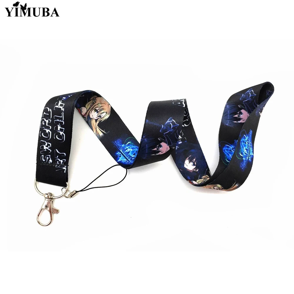 Шнурки для ключей YIMUBA с изображением саномеча онлайн брелок японским Аниме