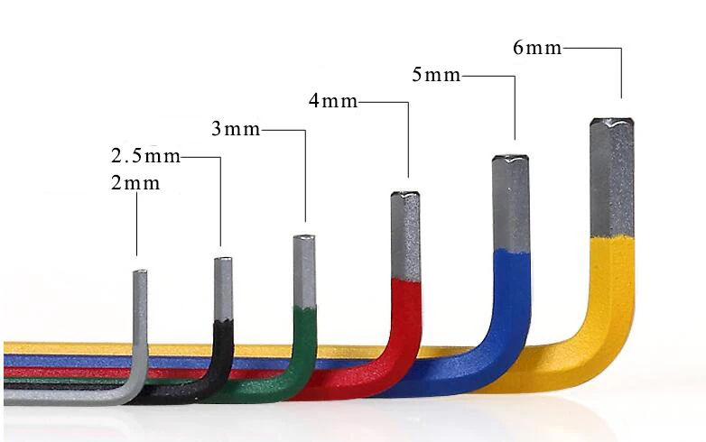 Набор шестигранных ключей 6 шт./компл. шестигранный ключ шестигранные ключи 2/2