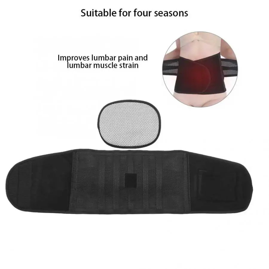 Массажер для поддержки талии самонагревающийся пояс спины защитный мужчин и