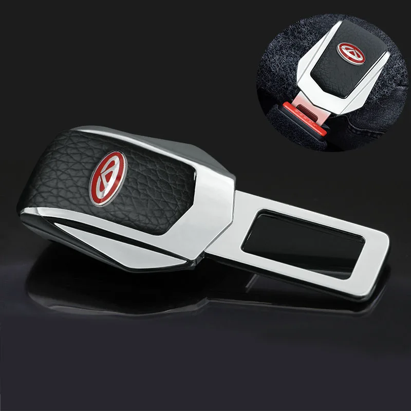

Car Badge Seat Belt Clip Safety Belt Buckle Plug Auto Accessories for Chery Fulwin QQ Tiggo 3 5 T11 A1 A3 A5 Amulet Car Goods