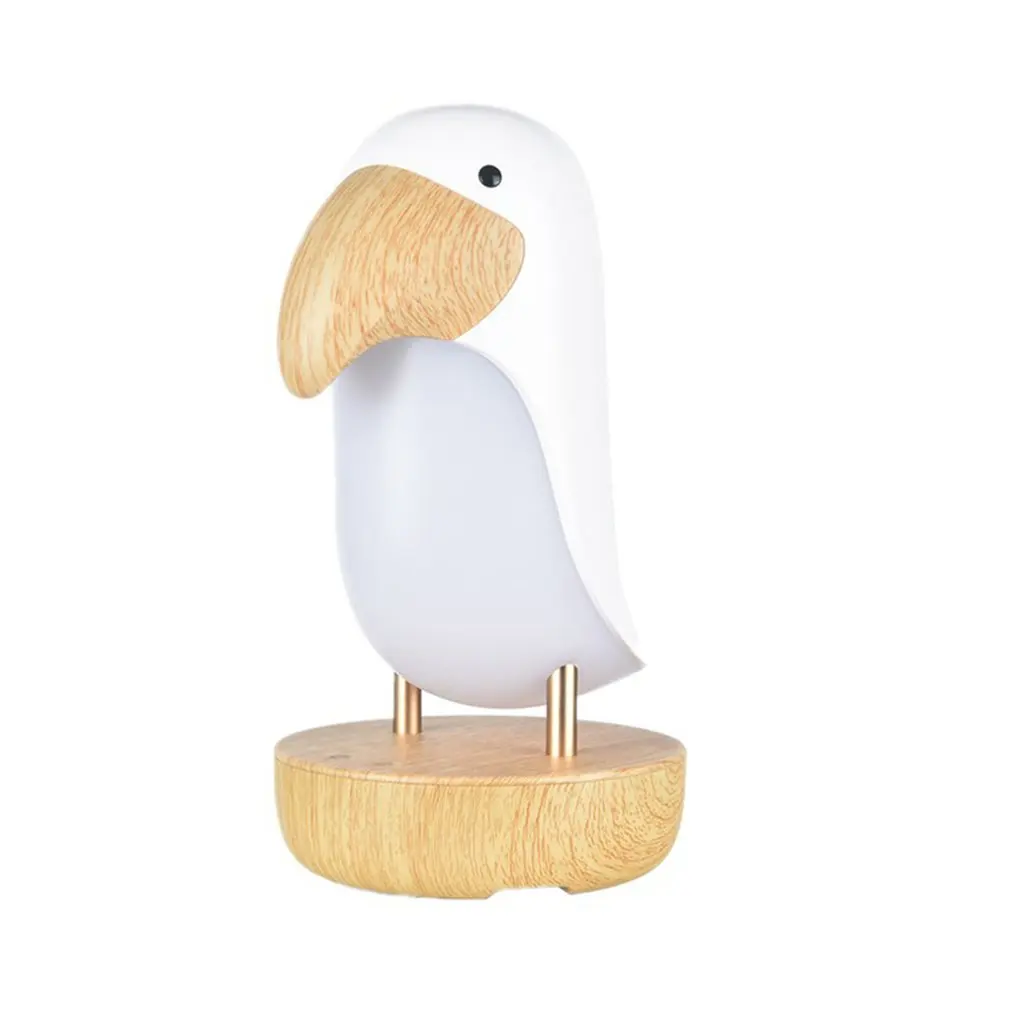 

Bird Desk Lamp USB Charging Stepless Dimming Wireless Speaker Ambient Light Bedroom Bedside Night Light