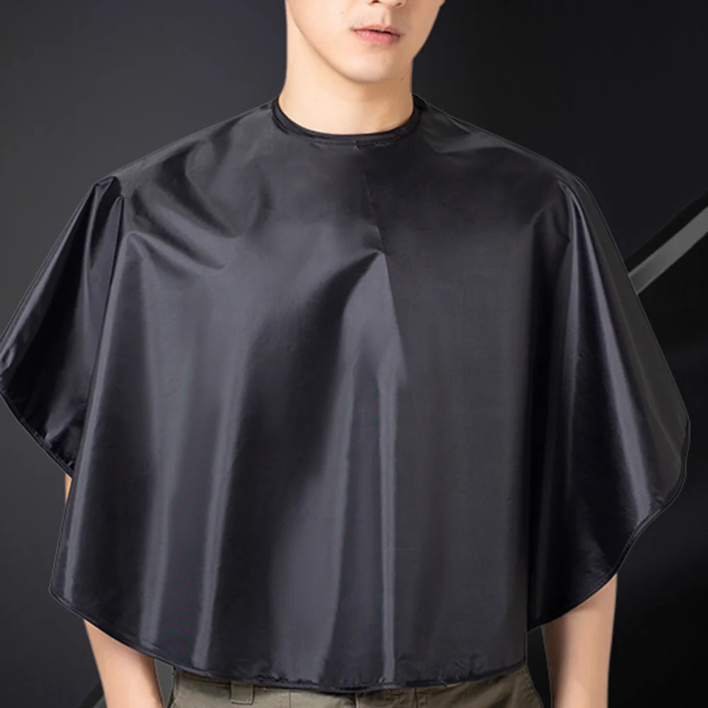 

1PC Polyester Taffeta Hairdressing Cape Waterproof Barber Shoulder Pads Practical Hair Dyeing Haircut Apron Hairdressing Tool Su