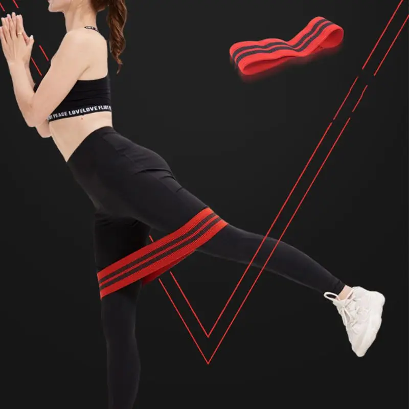 

Free shipping Exercise Resistance Bands for Legs and Butt Stretch Band Elastic Loop for Dance Yoga Fitness