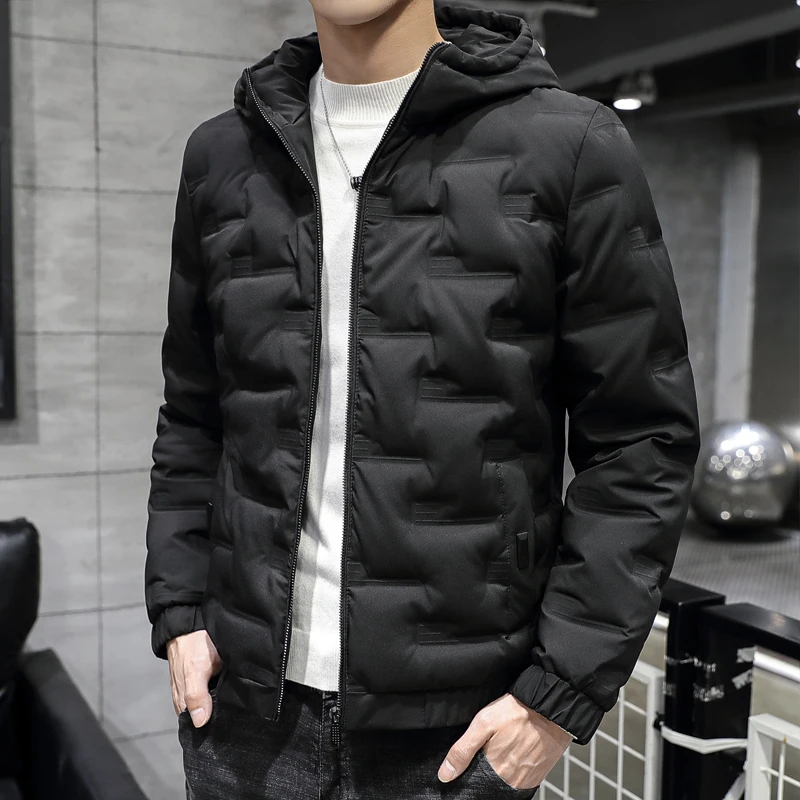 Fashion brand down jacket new winter jacket men's thick warm men's coat jacket fleece men's jacket men's clothing