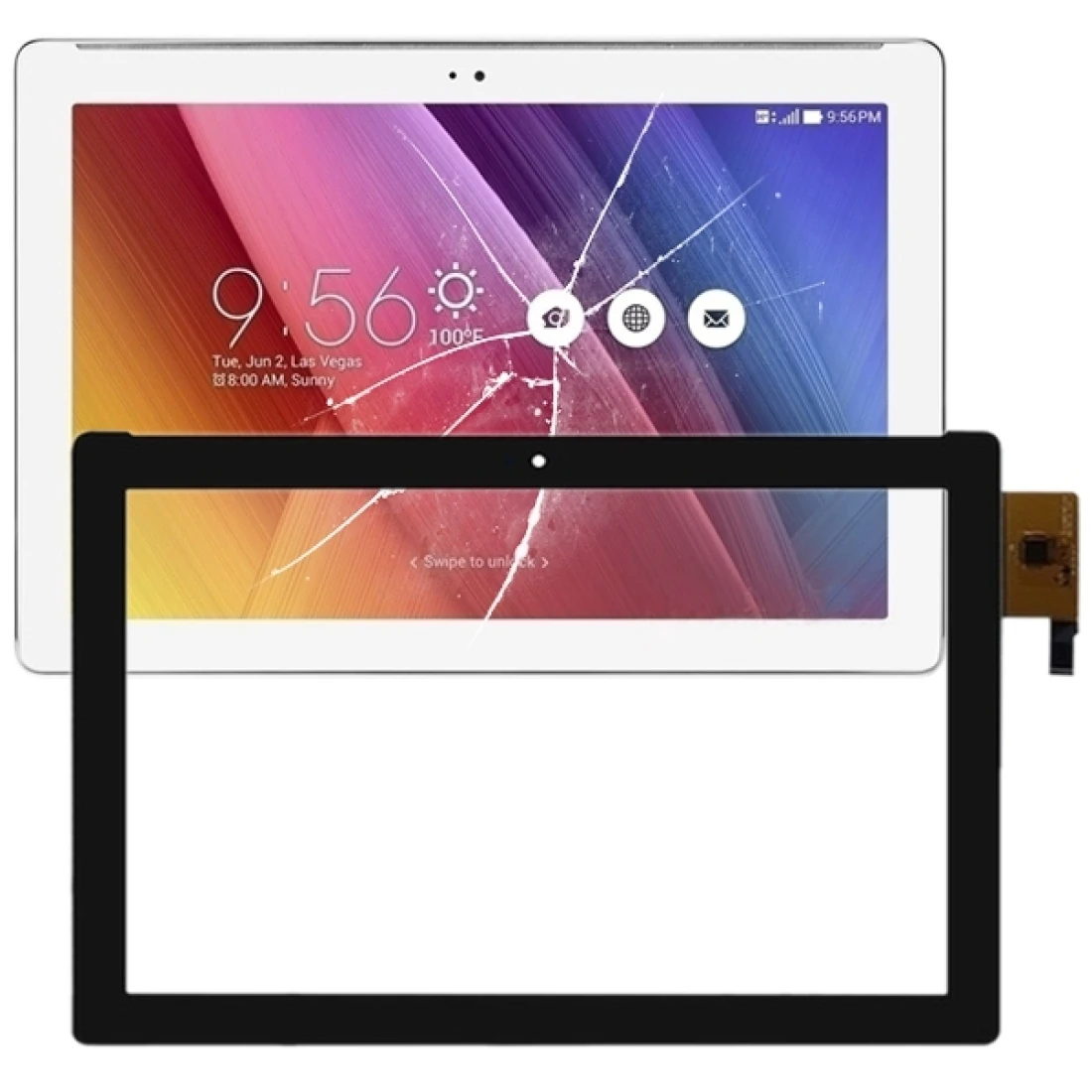 

iPartsBuy for Asus ZenPad 10 Z300 Z300M Touch Panel