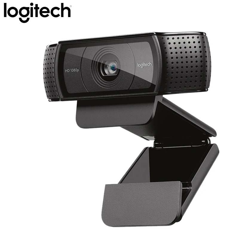 Веб-камера Logitech C920E HD 1080P с автофокусом камера для видеозвонков со стереозвуком