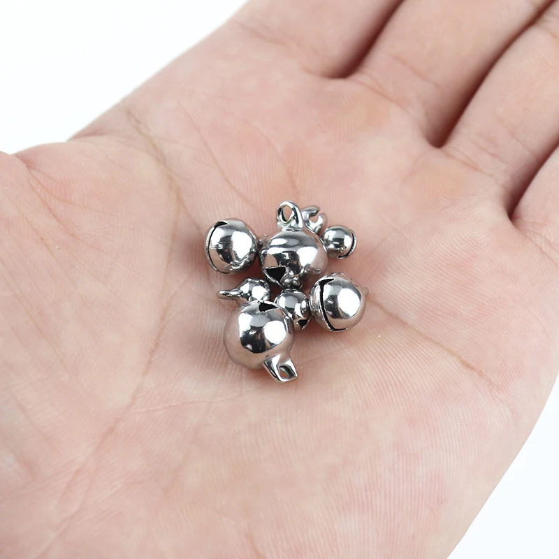 Semitree 20 шт. 316 нержавеющая сталь тонкая полировка маленький звонок сделай сам