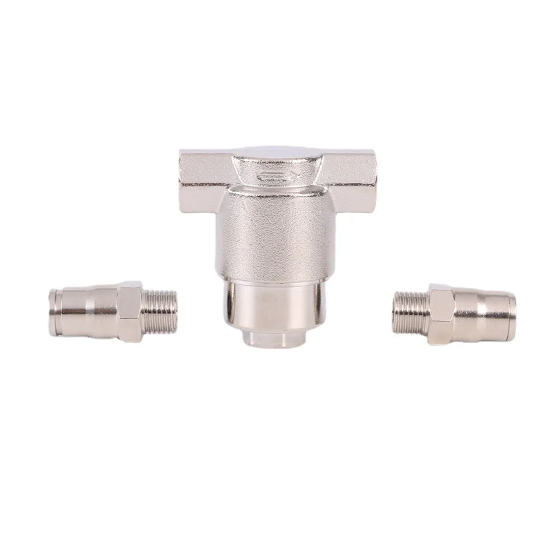 

Металлический фильтр для насоса, фильтр для воды высокого давления с резьбой 1/4 дюйма, нескользящий, с затвором, 3/8 дюйма