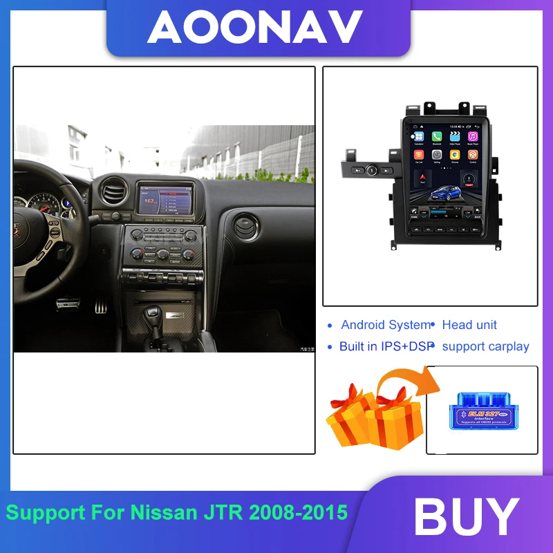 

Автомагнитола для Nissan JTR 2008-2015, вертикальный экран, GPS-навигация, Авторадио, 128 ГГц, система Android, мультимедийный плеер