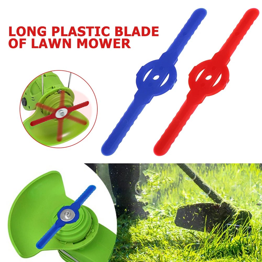 

5pcs Plastic Cutting Blade Lawn Mower Knife Grass Trimmer Blades Brushcutter Plastic Cut Blades Lawn Mower Accessories