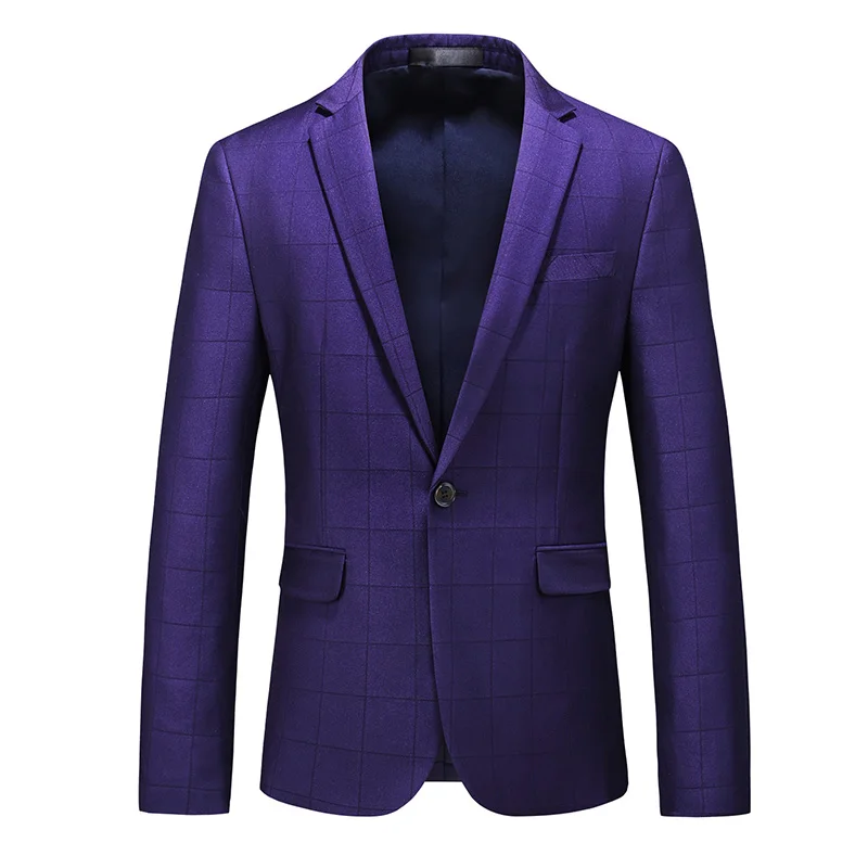 Мужской деловой пиджак повседневный для свадьбы и вечеринки размеры s M L XL XXL XXXL 2020