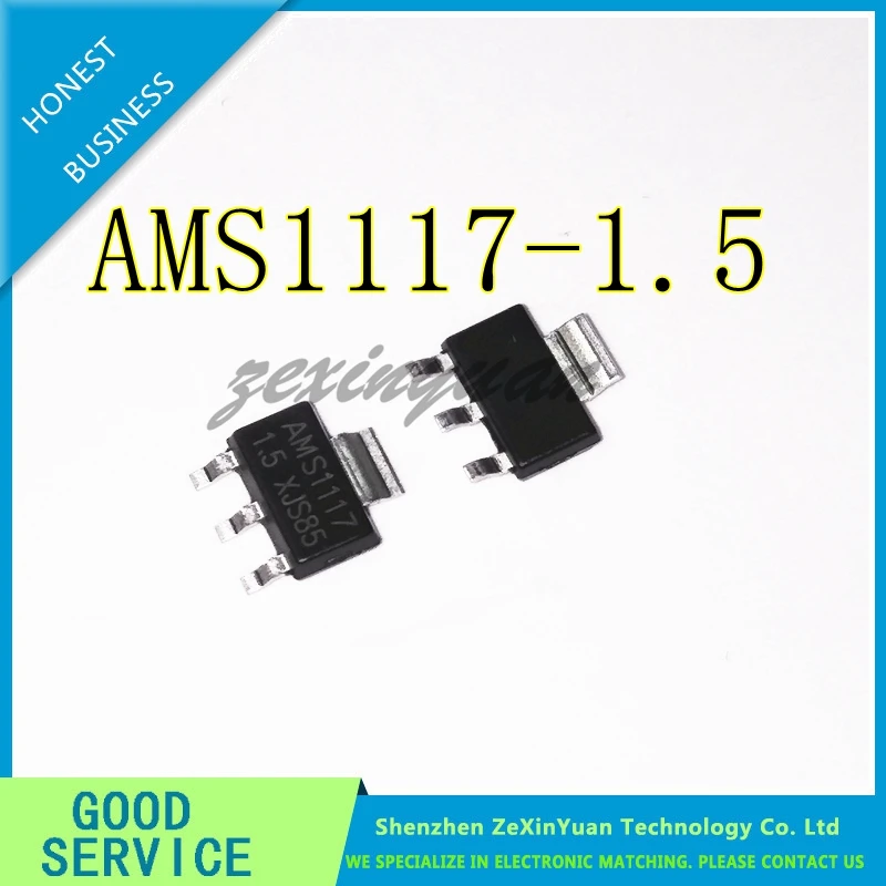 

AMS1117-1.5 1117-1,5 SOT-223 Новинка 200 шт.