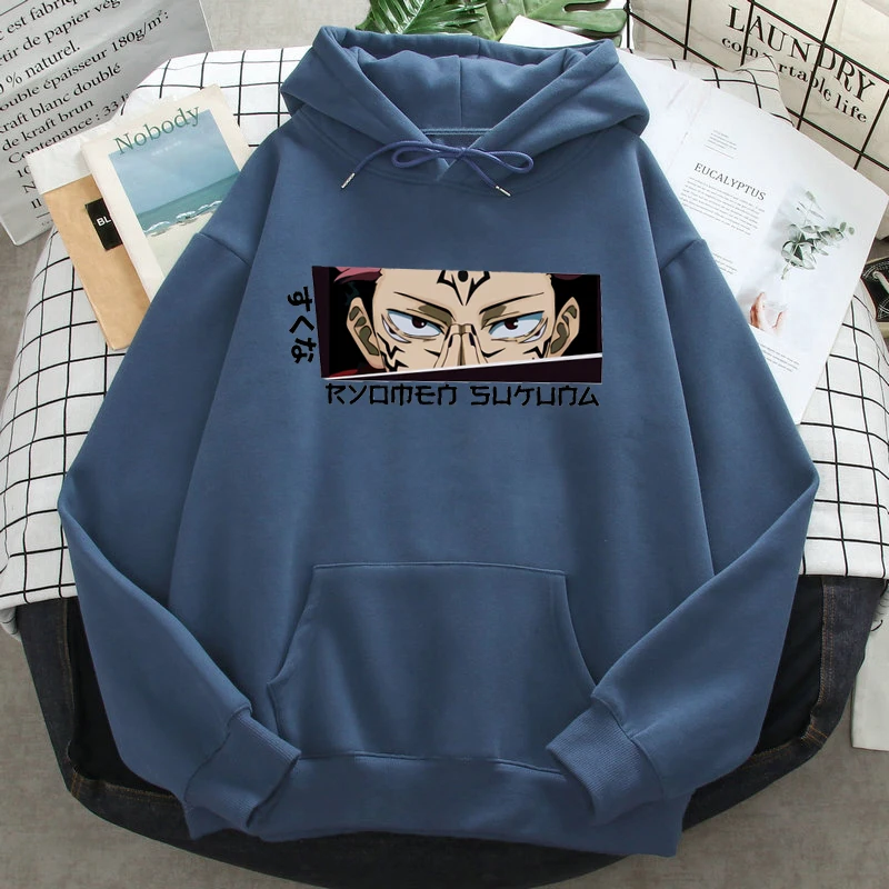 

Hoodie Men's Anime Jiu-Jitsu Kaisen Hoodie 2021 New Fall Spring Loose Street Fashion Hoodie