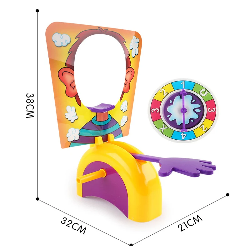 

Shocker toy Cake Cream Pie In The Face Family Party Fun Game Funny Gadgets Prank Gags Jokes Anti Stress Toys For kids Gift