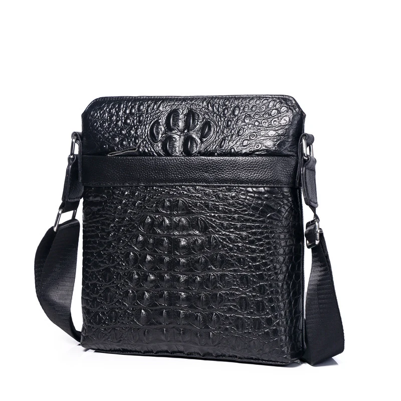 Новые роскошные мужские сумки 100% Корова Натуральная кожа Мужская сумка через