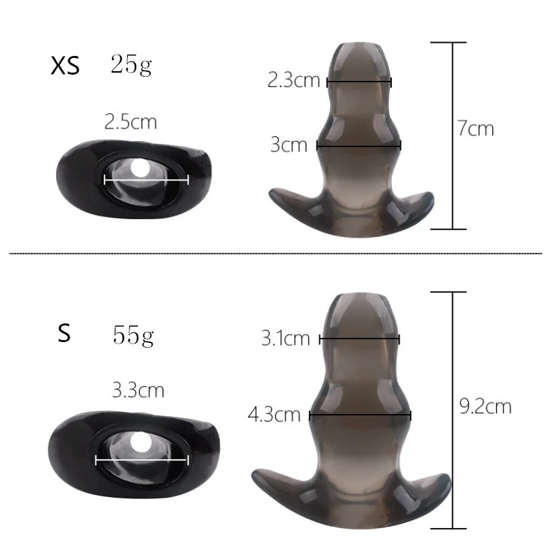 Анальная пробка с отверстиями 5 размеров анальная пробка-расширитель клизма
