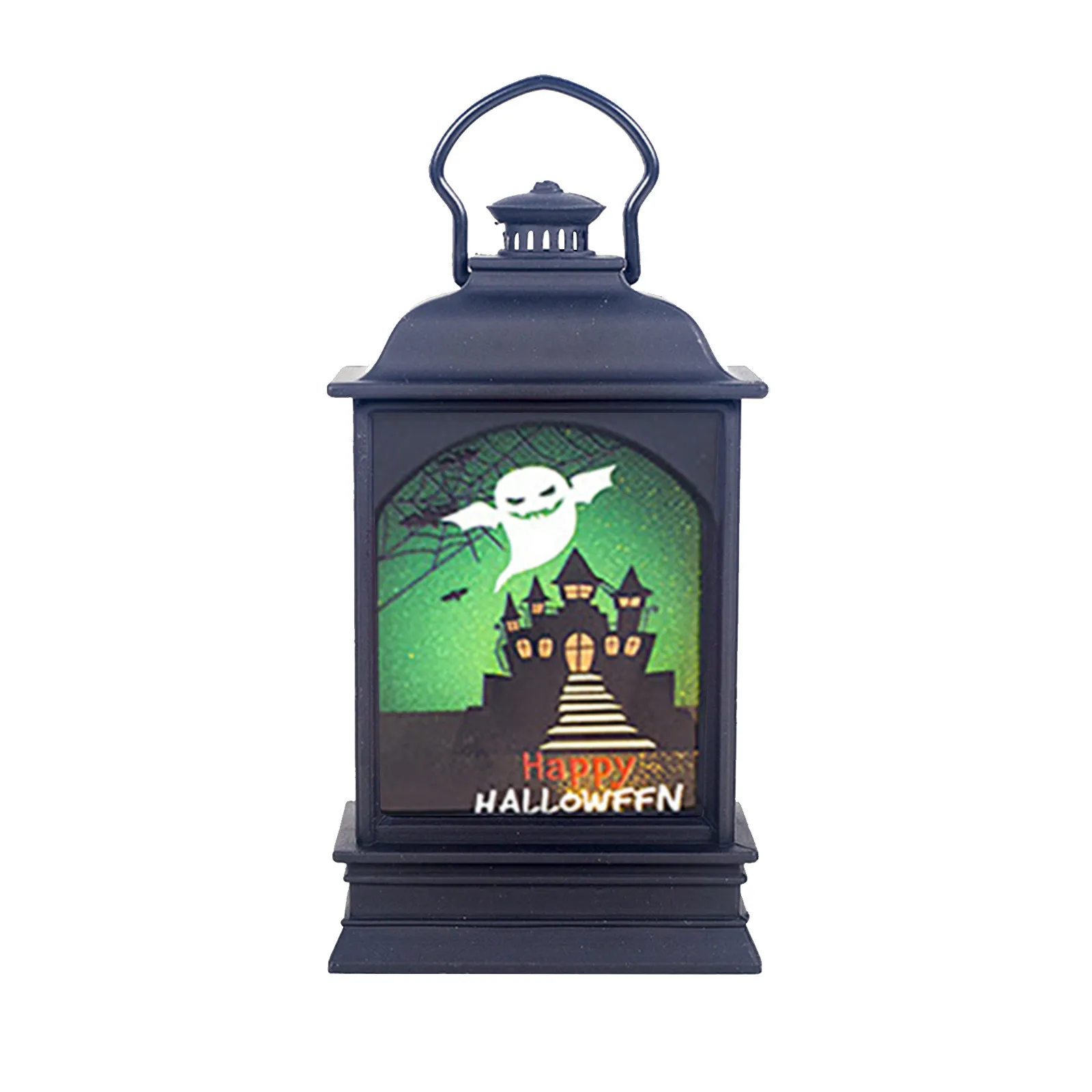 

Halloween Creative Decoration Lights Halloween Atmosphere Painted Wind Lanterns Night Light Halloween Props Party Decoration