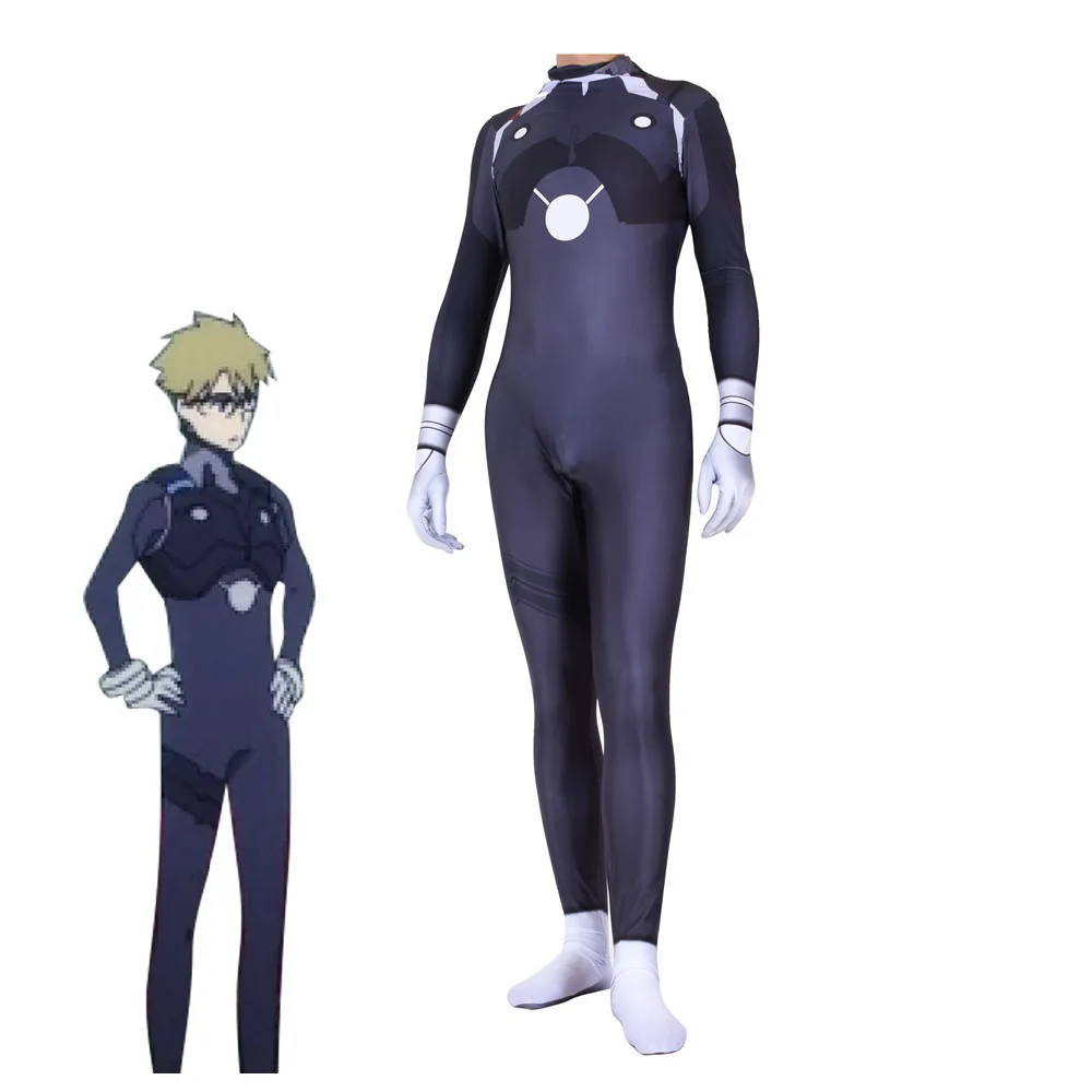 Костюм для косплея любимой из аниме FRANXX HIRO код 016 взрослых мужчин мальчиков Zentai с