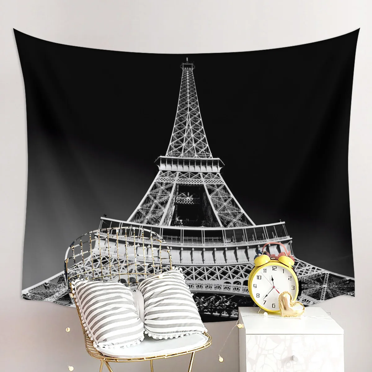Эйфелева яруса Франция Париж искусство гобелен крышка полотенце пляжное Пикник