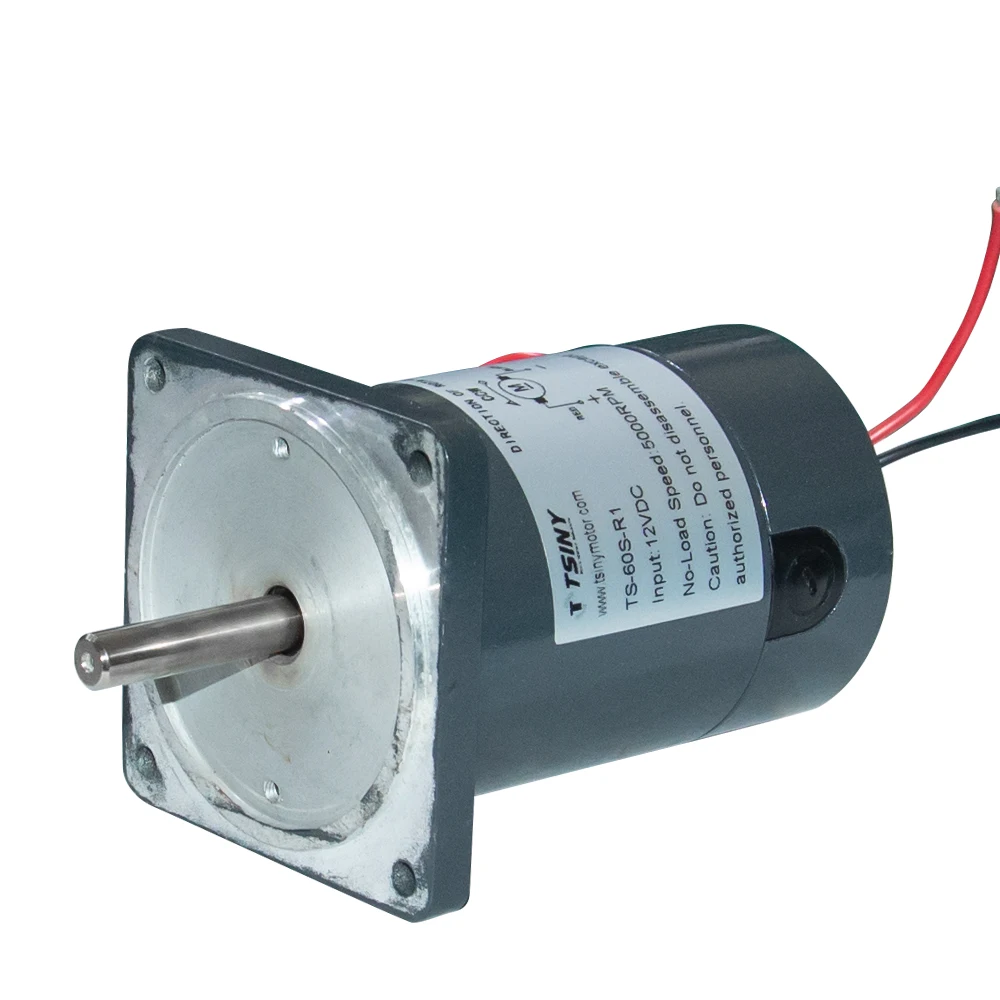 Постоянный ток постоянный магнитный двигатель 12 В 24 диаметр 60 мм высокая