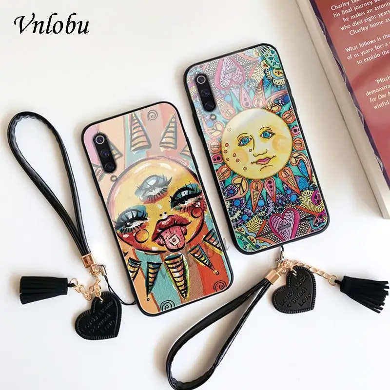 Чехол для XIAOMI MI 8 9 SE UD из закаленного стекла с граффити | Мобильные телефоны и