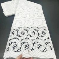 latest design 100 cotton african lace fabric 2021 high quality nigerian swiss voile in switzerland