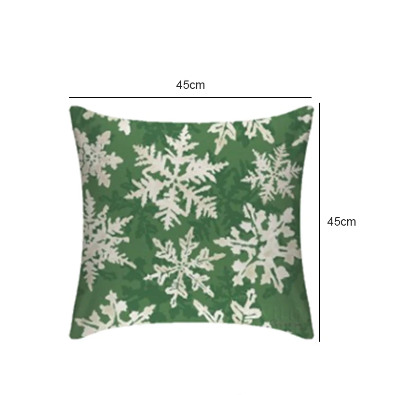 

Chirstmas Pillow Case Linen Cartoon Cushion Cover for Sofa Car Christmas Santa Claus Decorative kussenhoes 18x18
